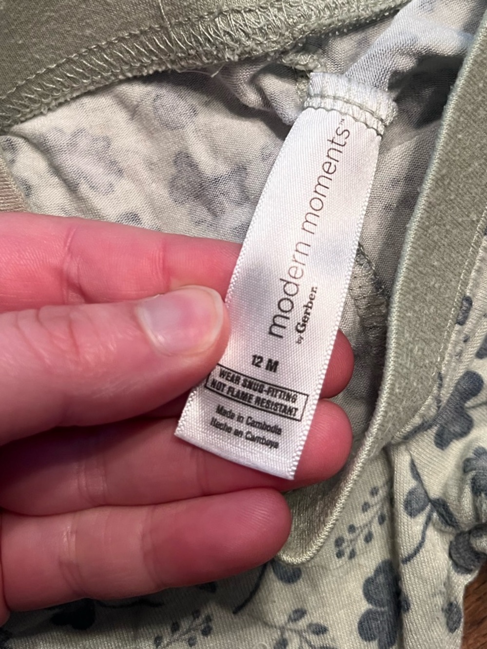 Kids Bamboo clover Two-Piece Pajama Set - Picture 2 of 2